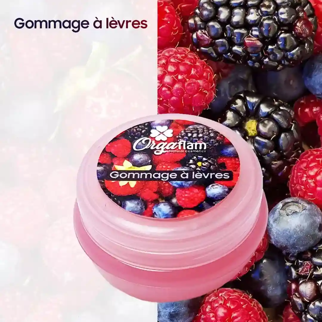 Gommage à lèvres framboise